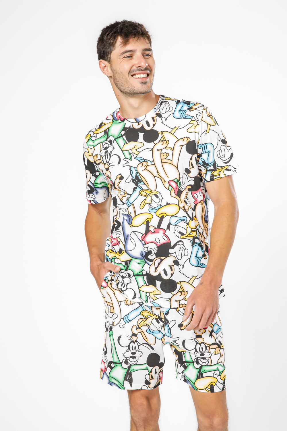 סט פיג’מה קצרה MICKEY AND FRIENDS