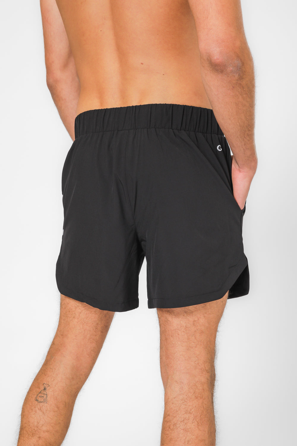 מכנסי אימון קצרים אורך 5 אינץ’ ACTIVE שחור