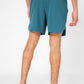 מכנסי ריצה קצרים אורך 7 אינץ’ ACTIVE בצבע טורקיז - 4