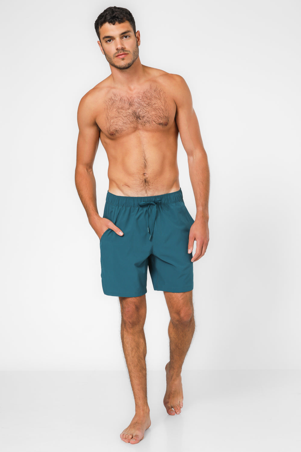 מכנסי ריצה קצרים אורך 7 אינץ’ ACTIVE