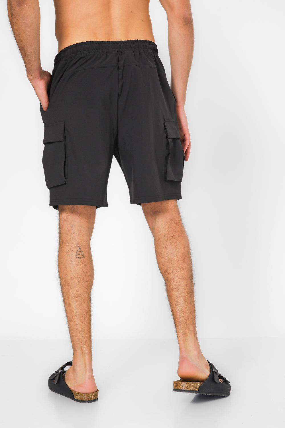 מכנסיים קצרים CARGO שחור