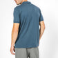 חולצת פולו קצרה צבע כחול - 2