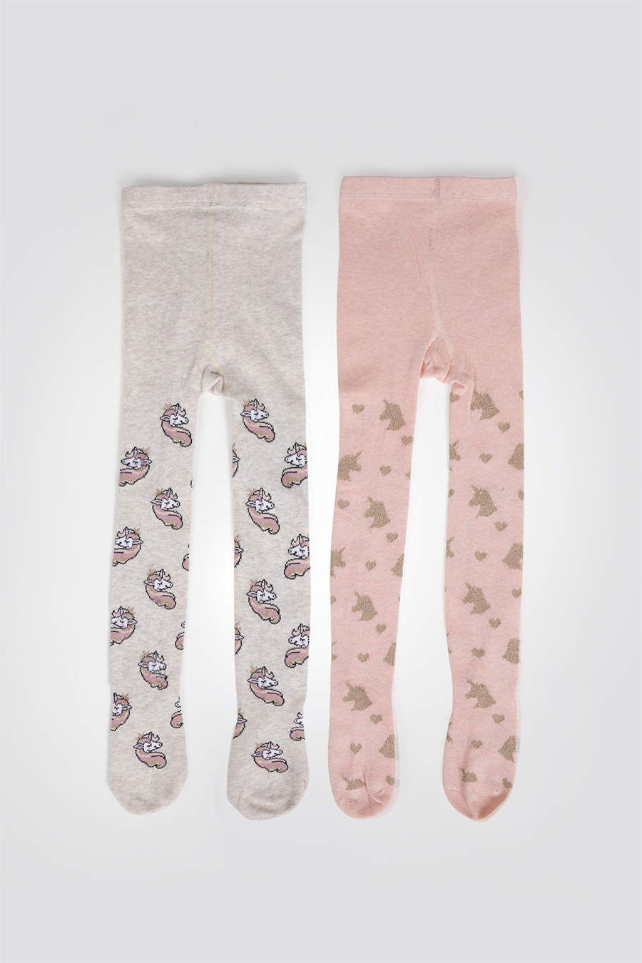 זוג גרביונים בעיצוב יוניקורן | דלתא