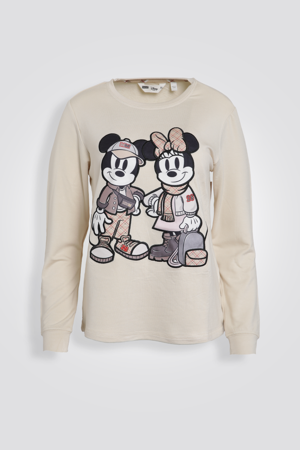 MICKEY AND MINNIE סט פיג’מה דקה