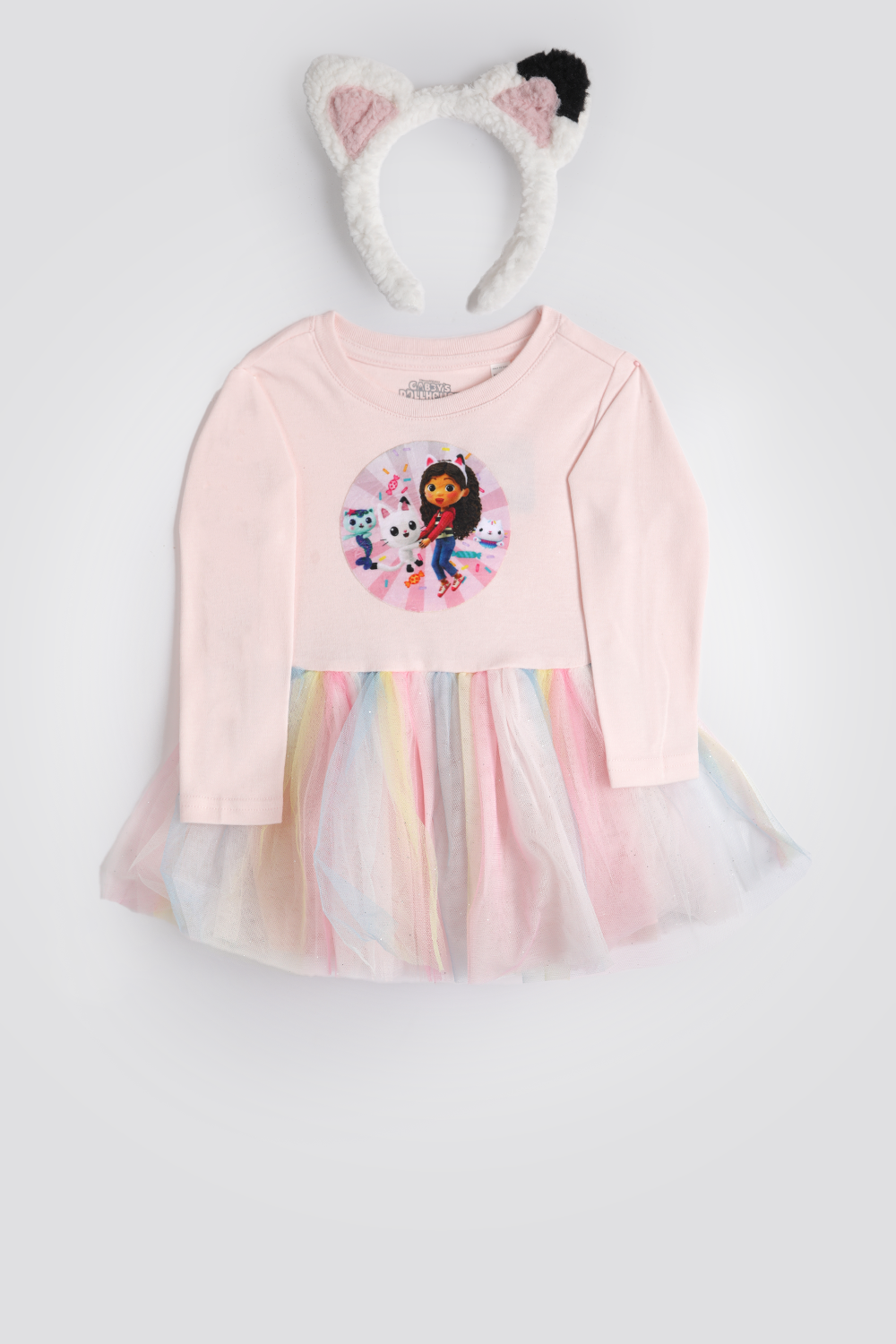 שמלה מסתובבת דקה עם קשת GABBY