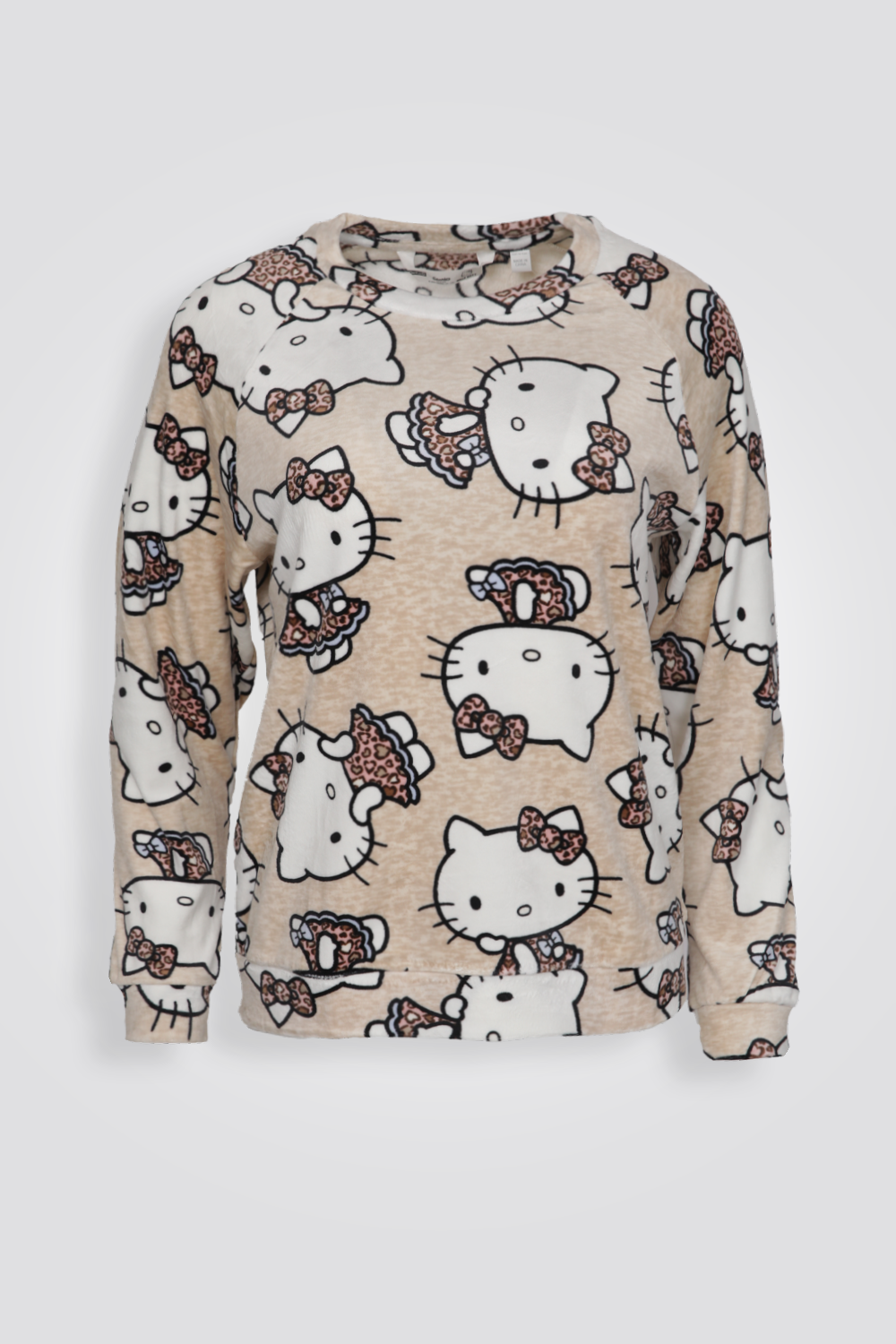 סט פיג’מה קטיפה HELLO KITTY