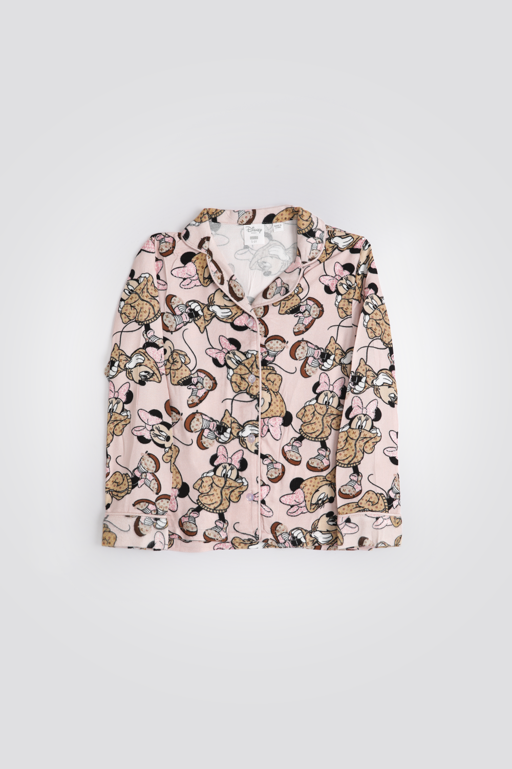 סט פיג’מה פלנל MINNIE