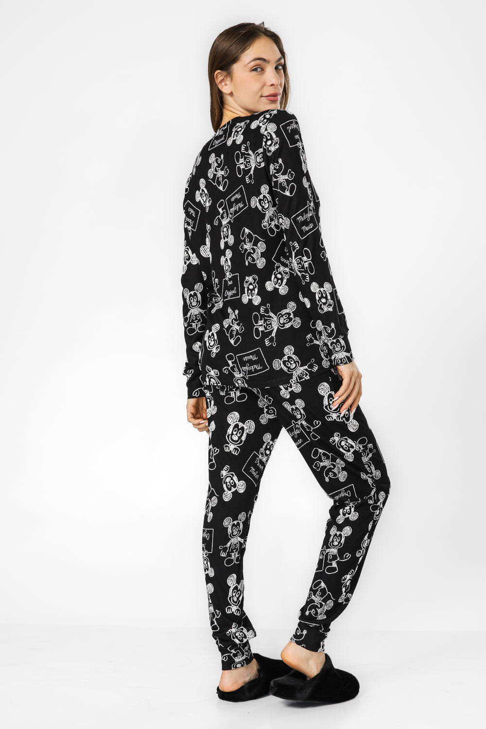 סט פיג’מת מעבר MICKEY לנשים