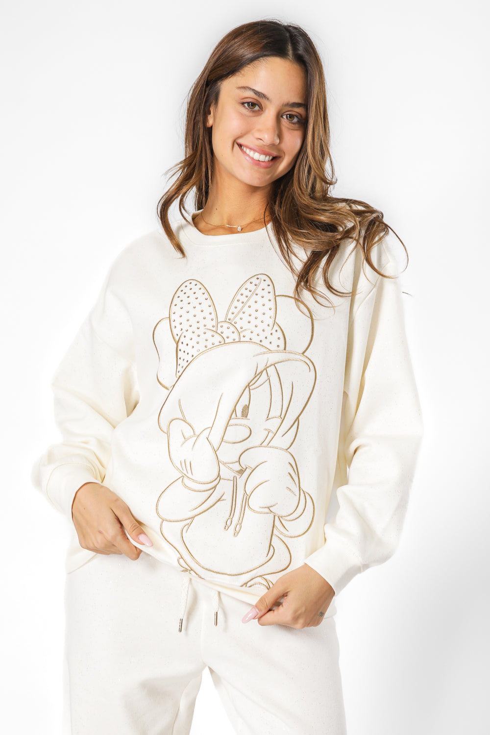 סט פיג’מה פוטר MINNIE CROWN לנשים