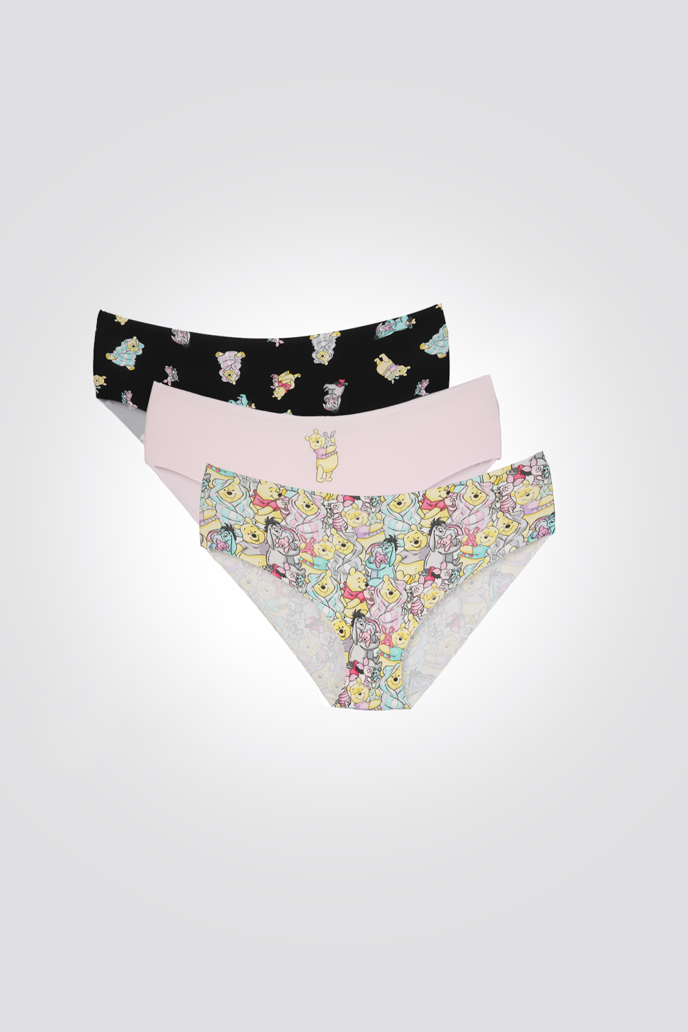 מארז שלישיית תחתוני היפסטר ללא תפר