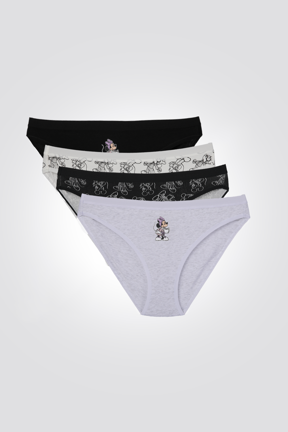 מארז רבעיית תחתוני מיני MINNIE