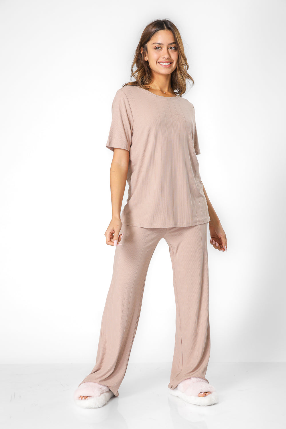 סט פיג'מת ריב