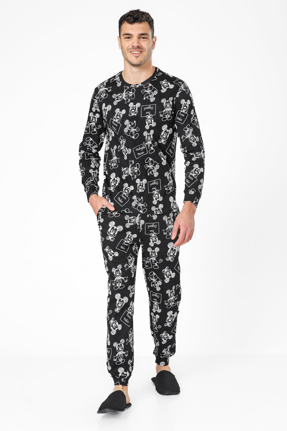 סט פיג’מת מעבר MICKEY לגברים