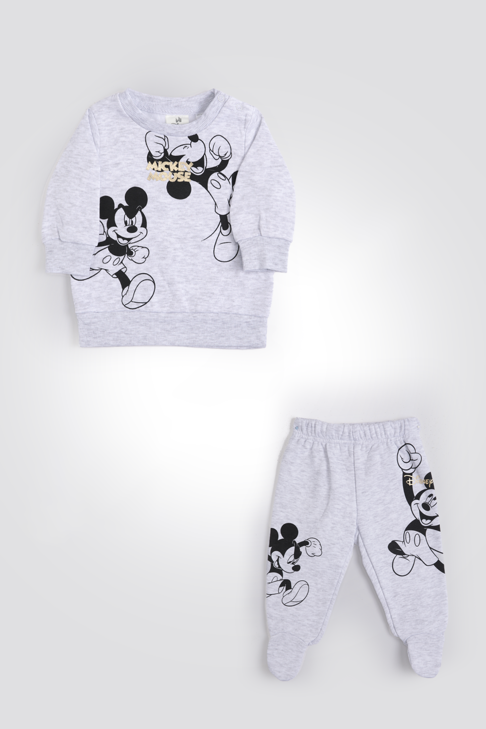 סט פיג’מה פוטר MICKEY לתינוקות