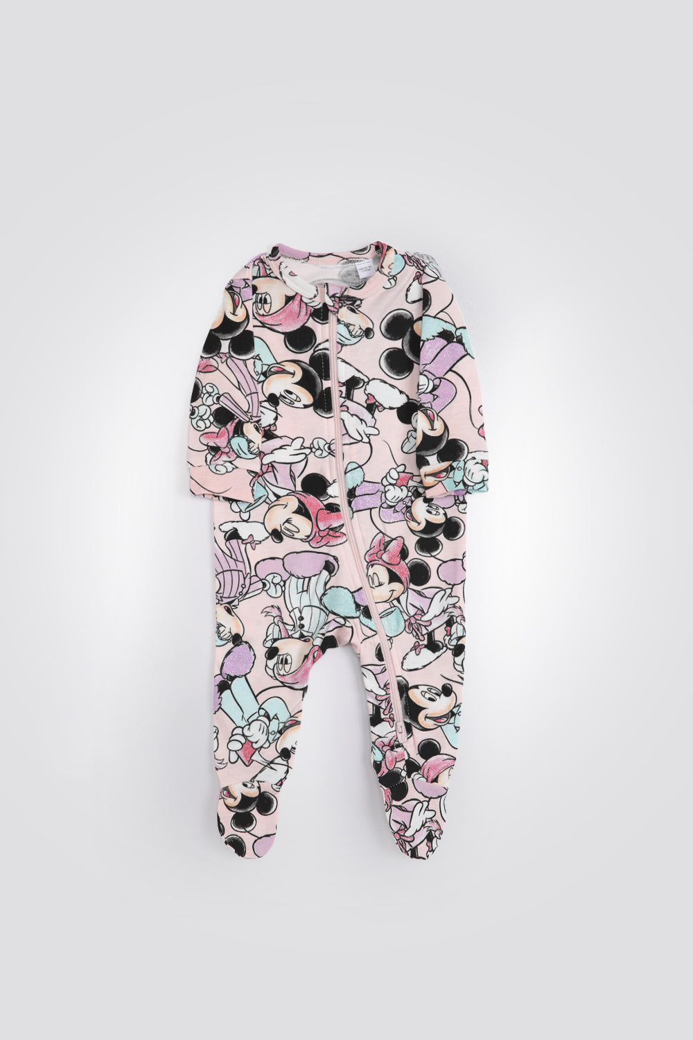 אוברול פיג’מה דקה MINNIE לתינוקות