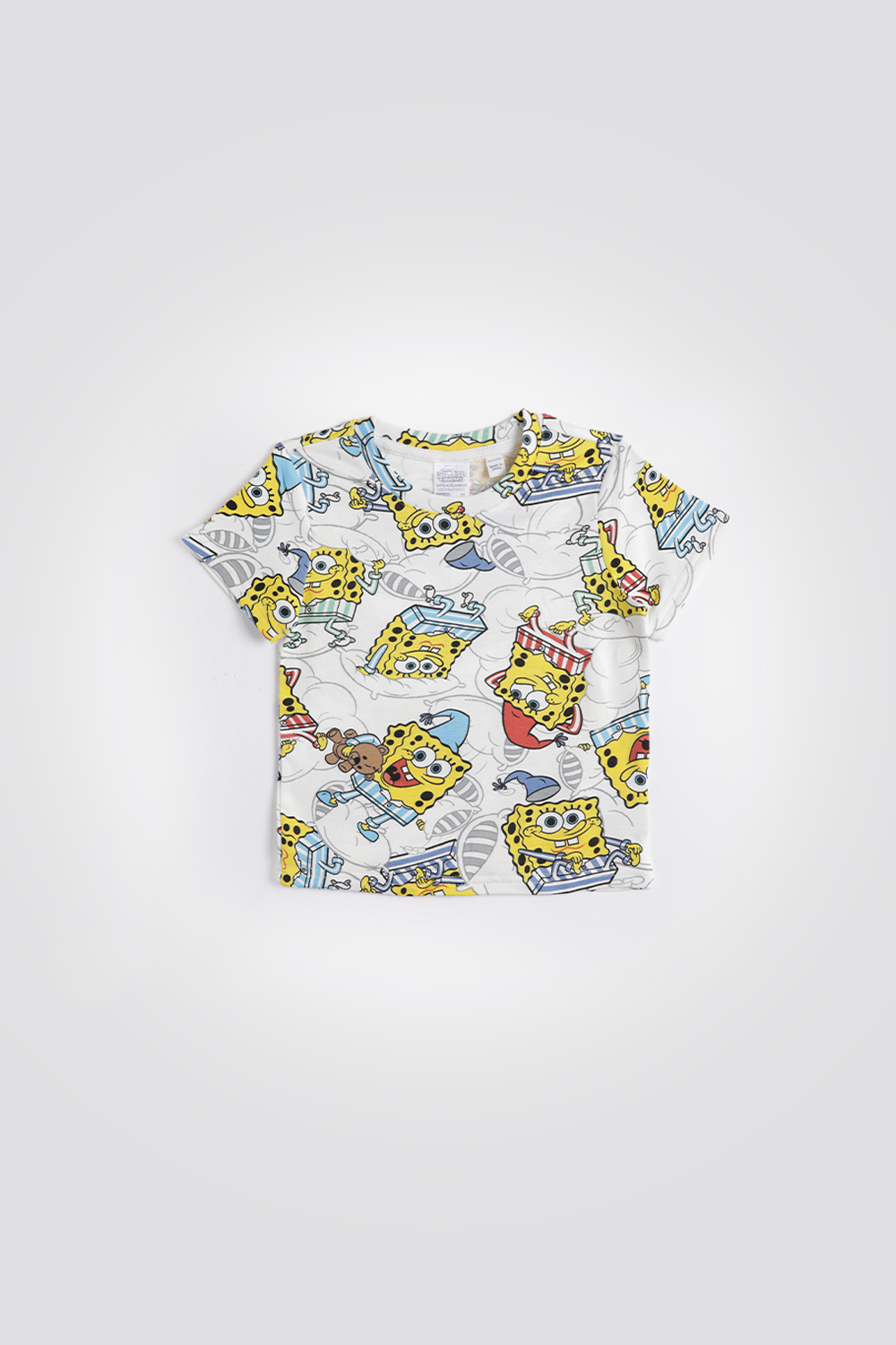 סט פיג’מה לנערים לעונת המעבר SPONGEBOB