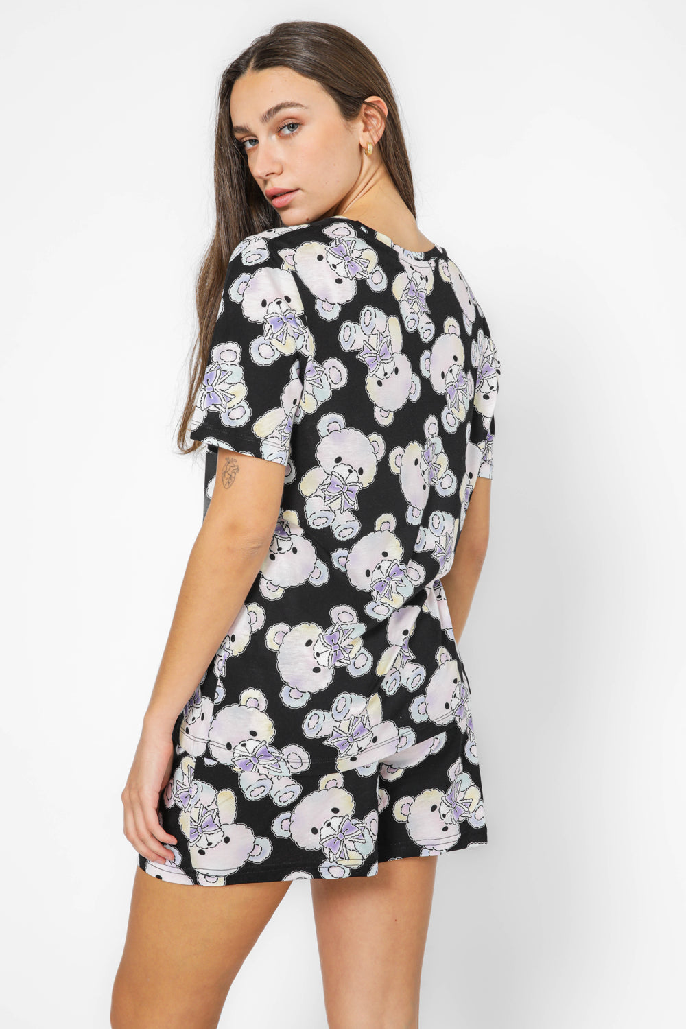 סט פיג'מה קצרה דובונים