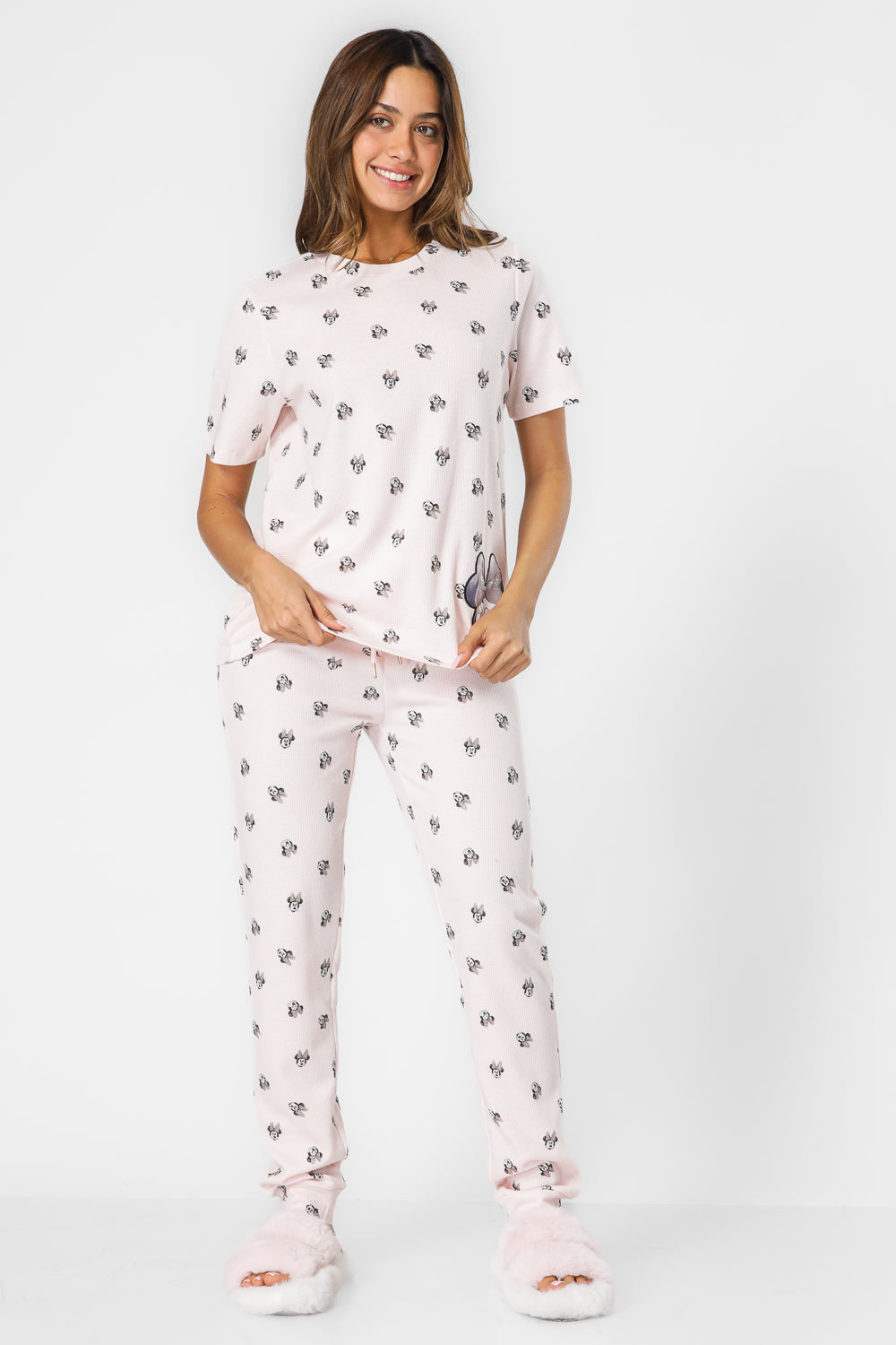 סט פיג’מה וופל MINNIE