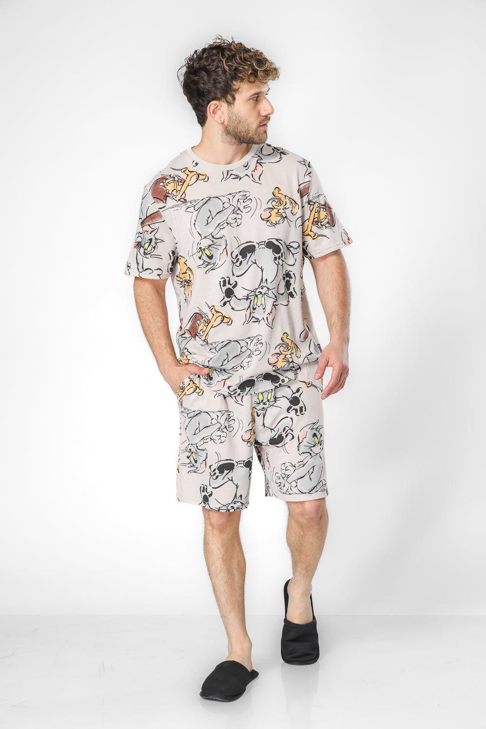 סט פיג’מה יוניסקס TOM AND JERRY