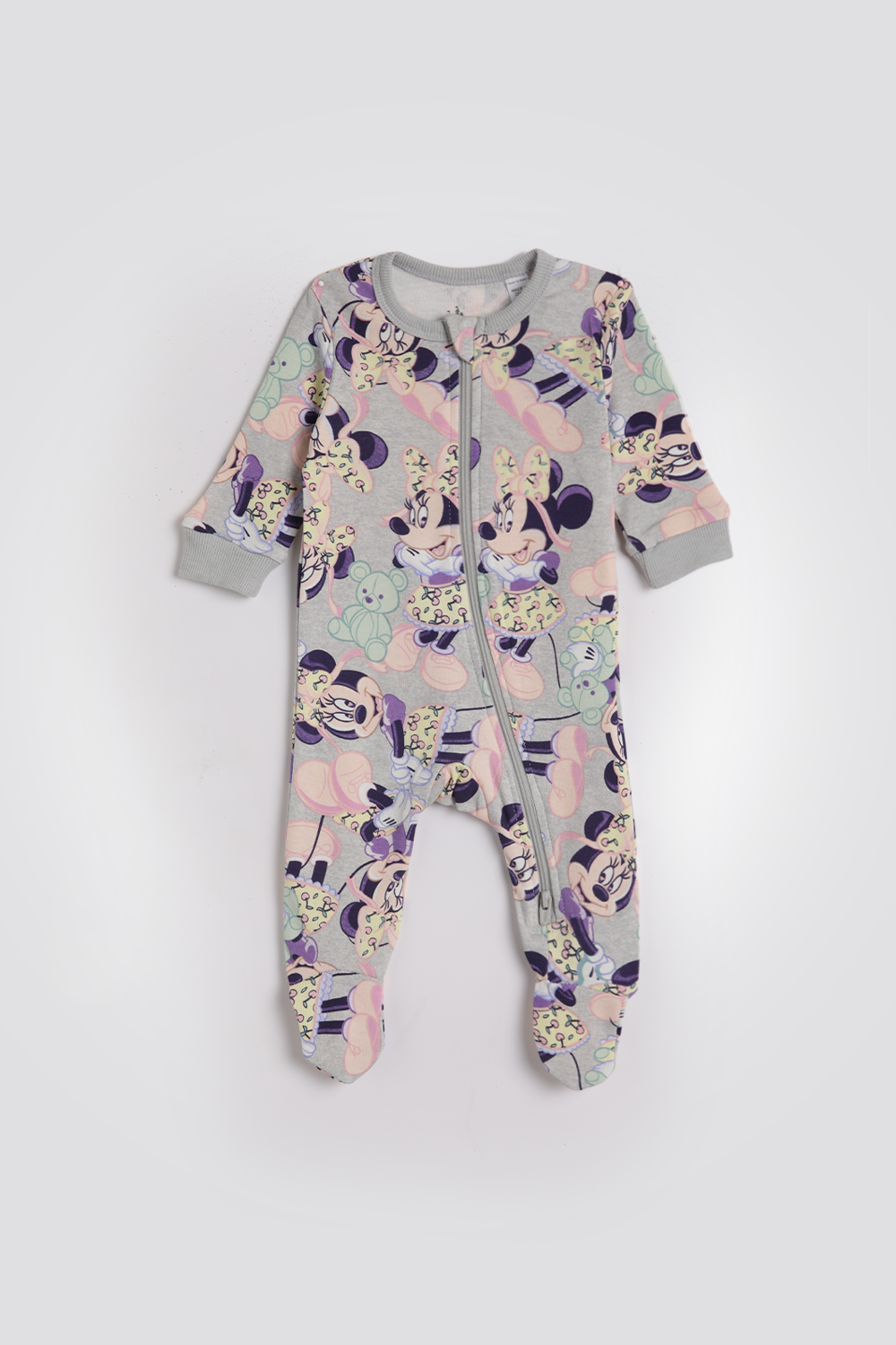 אוברול דק עם שני רוכסנים דו כיוונים NEWBORN