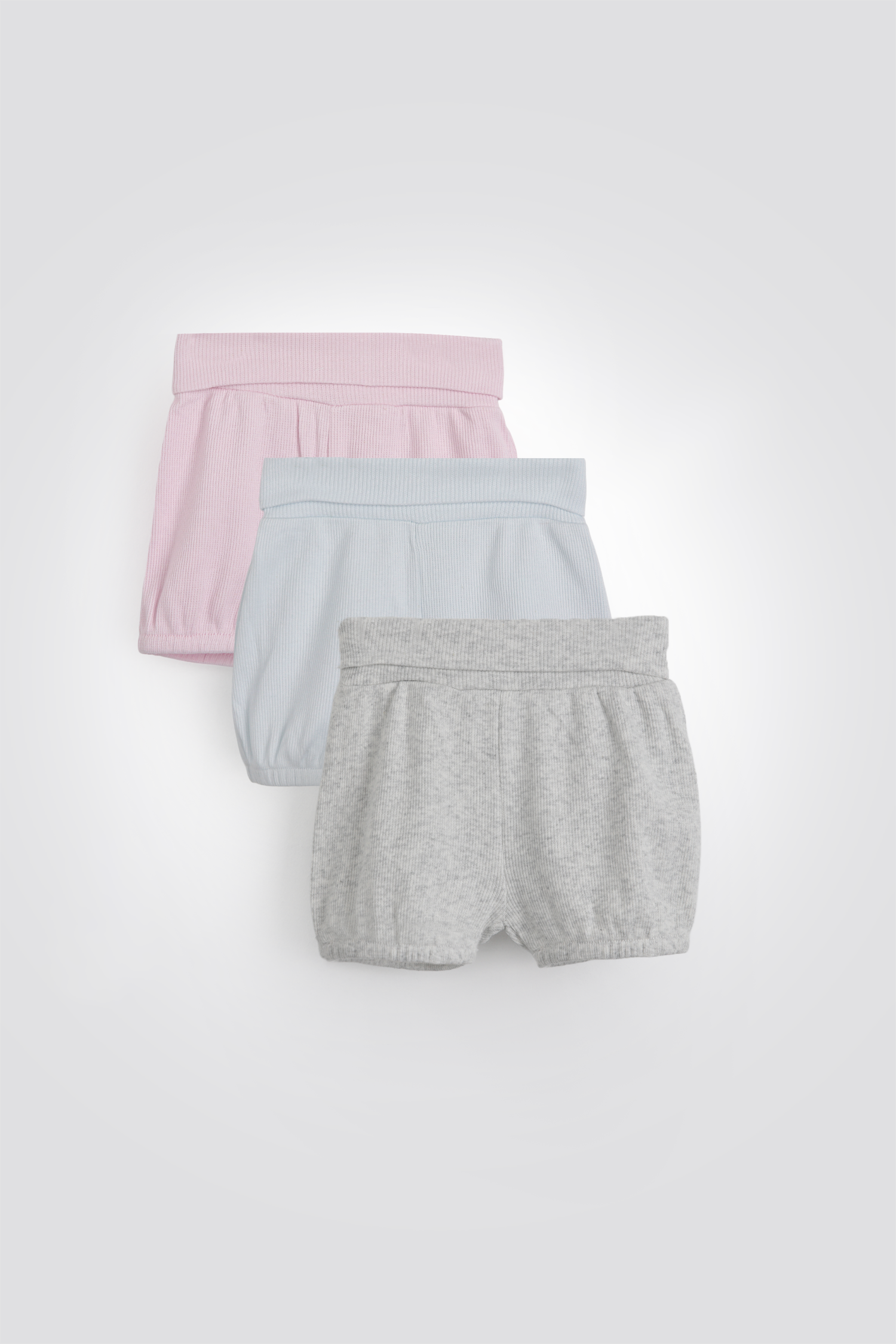 שלישיית מכנסיים קצרים לתינוקות