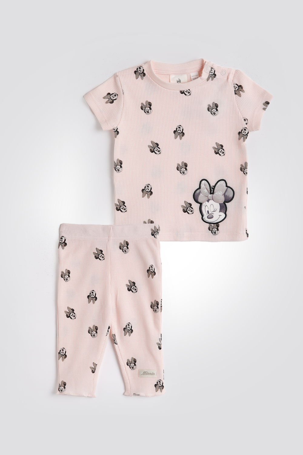 סט פיג’מה וופל MINNIE