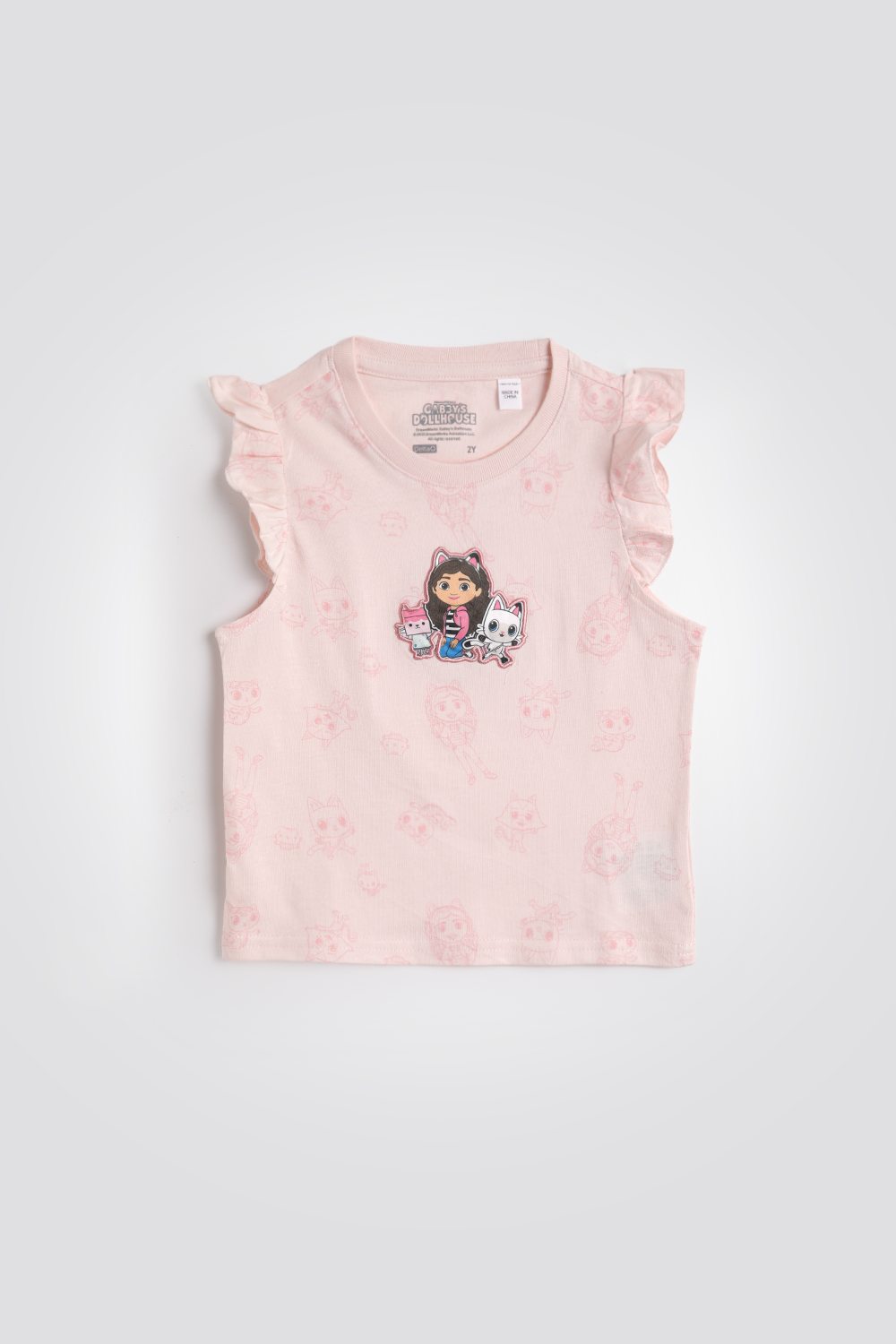 סט פיג’מה קצרה עם פאייטים GABBY