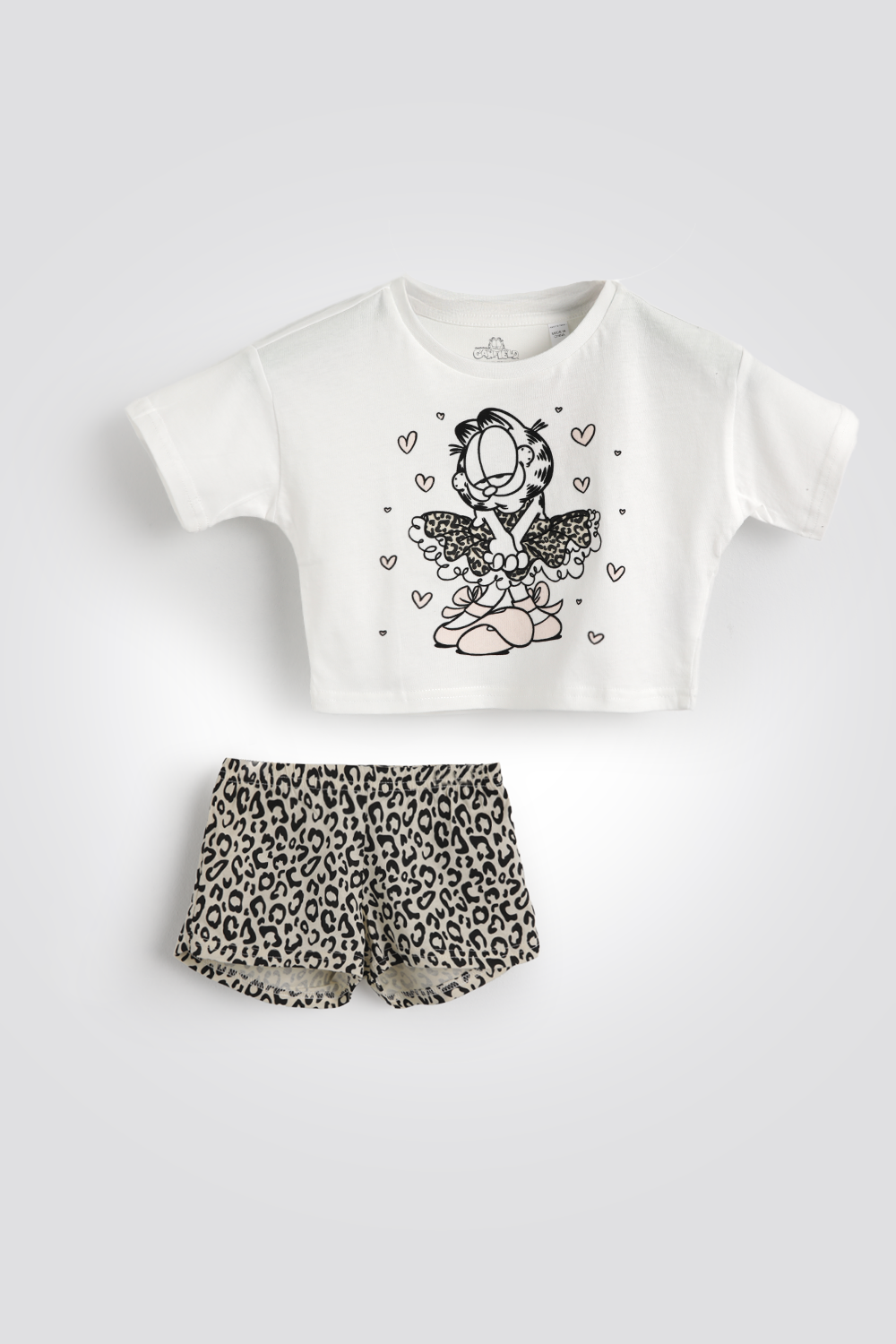 סט פיג’מה קצרה GARFIELD