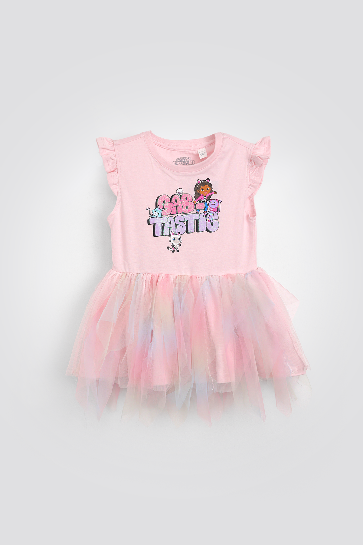 שמלה קצרה מסתובבת עם טול GABBY