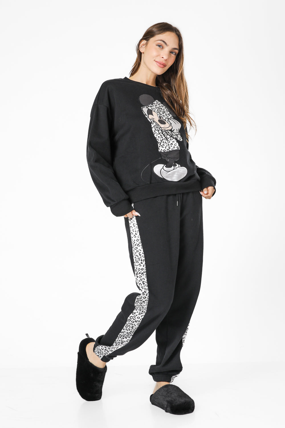 סט פיג’מה פוטר MICKEY לנשים