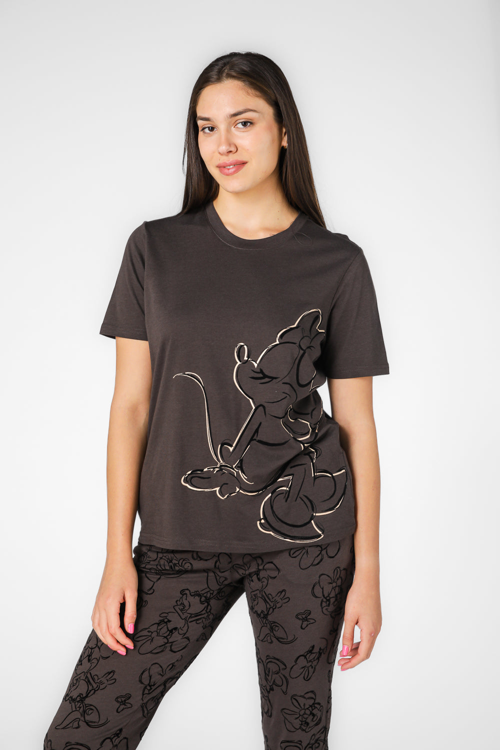 סט פיג’מה לנשים GOLD MINNIE