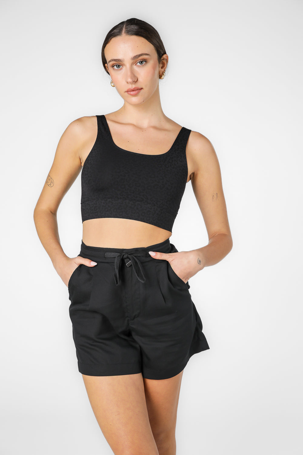 גוזייה סימלס LEOPARD בצבע שחור