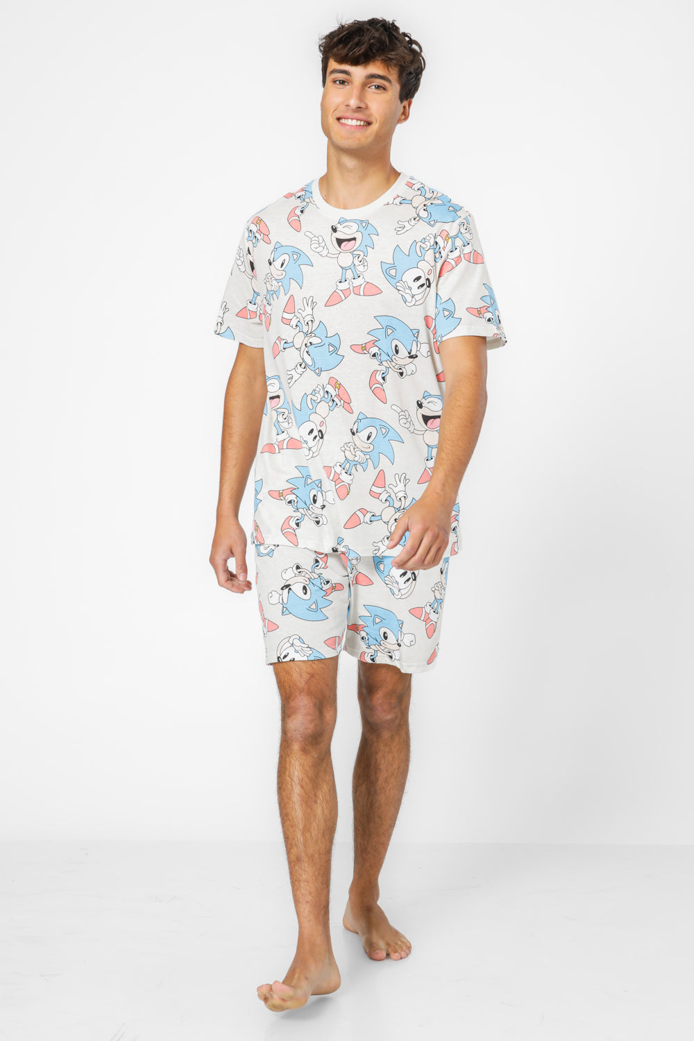 סט פיג’מה קצרה SONIC