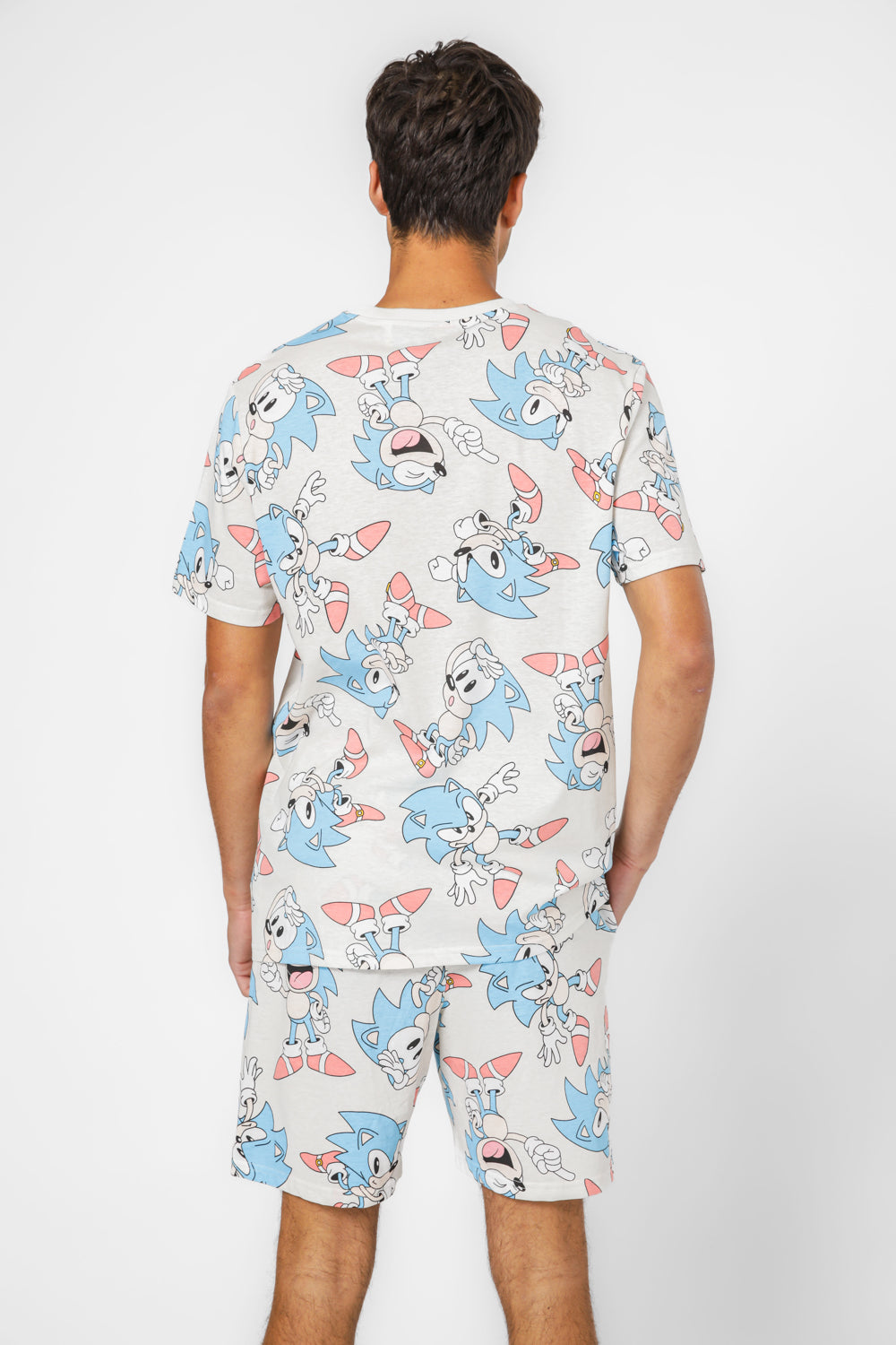 סט פיג’מה קצרה SONIC