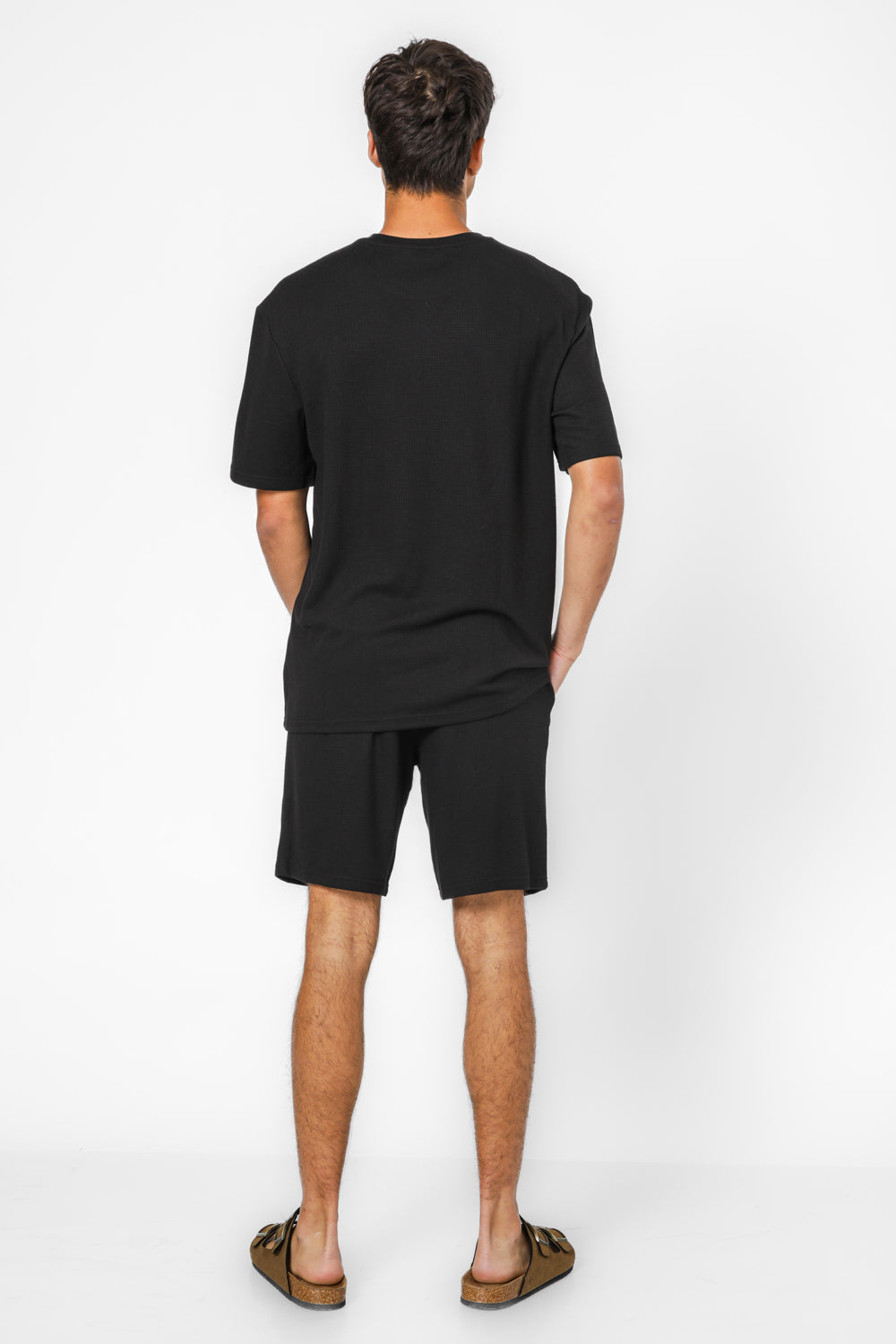 סט פנאי קצר וופל