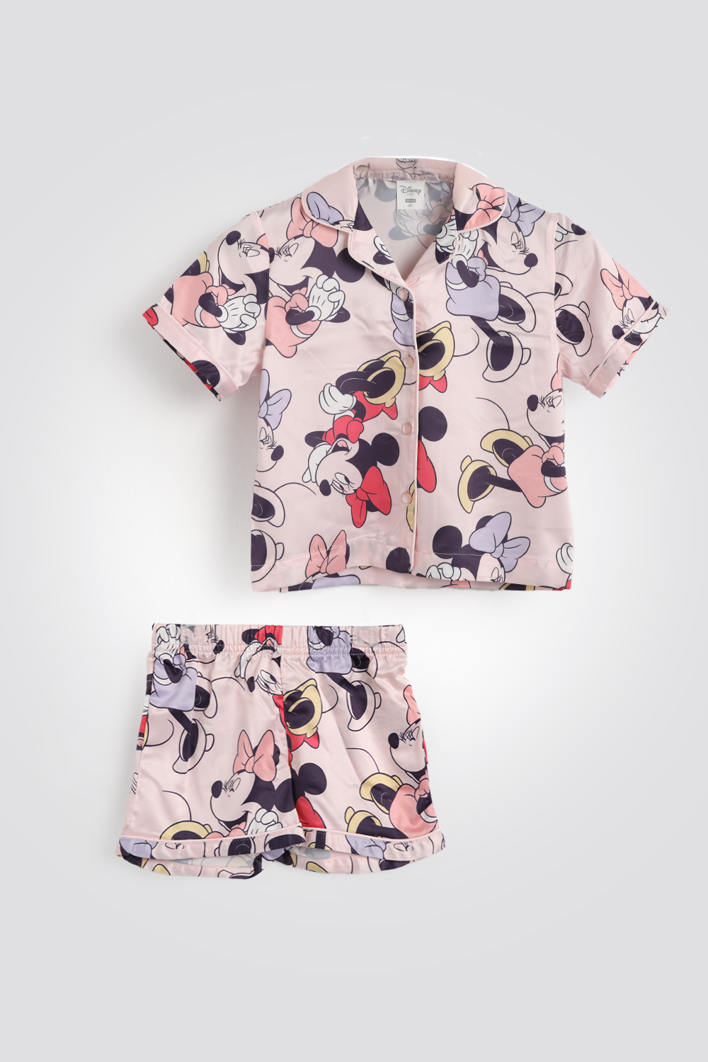 סט פיג’מה מכופתרת MINNIE לילדות