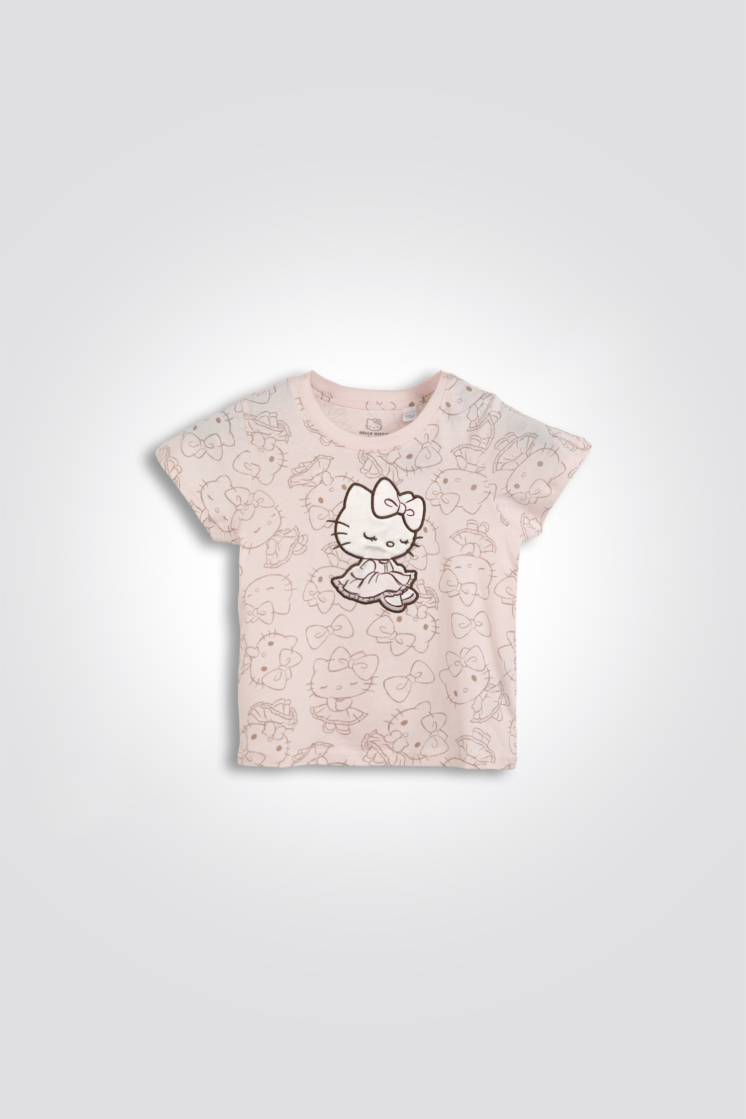 סט פיג’מה קצרה KITTY לילדות