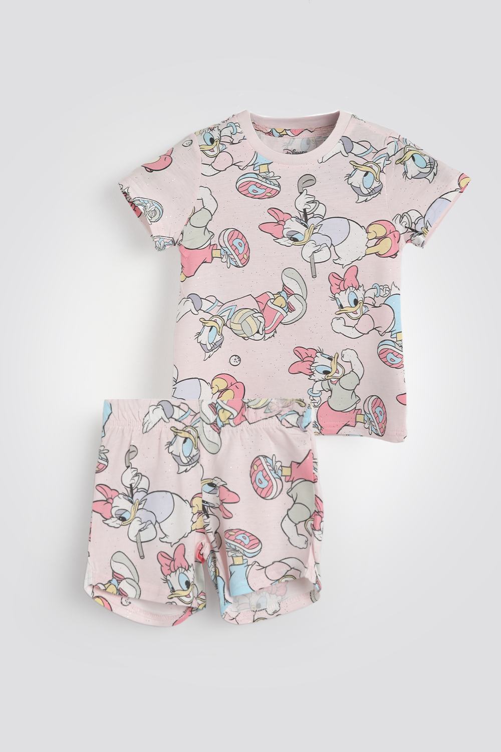 סט פיג’מה קצרה DAISY לילדות