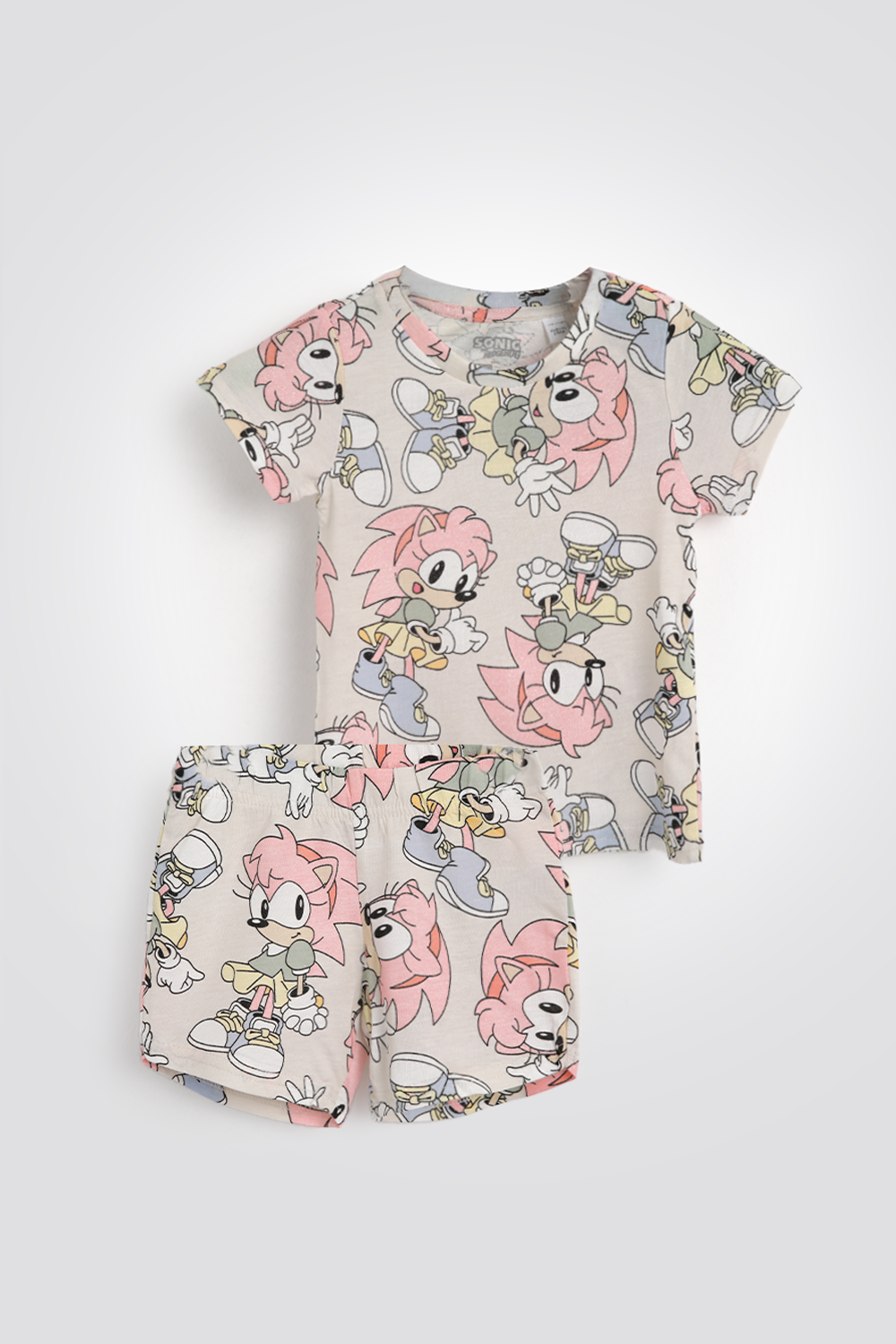 סט פיג’מה קצרה SONIC