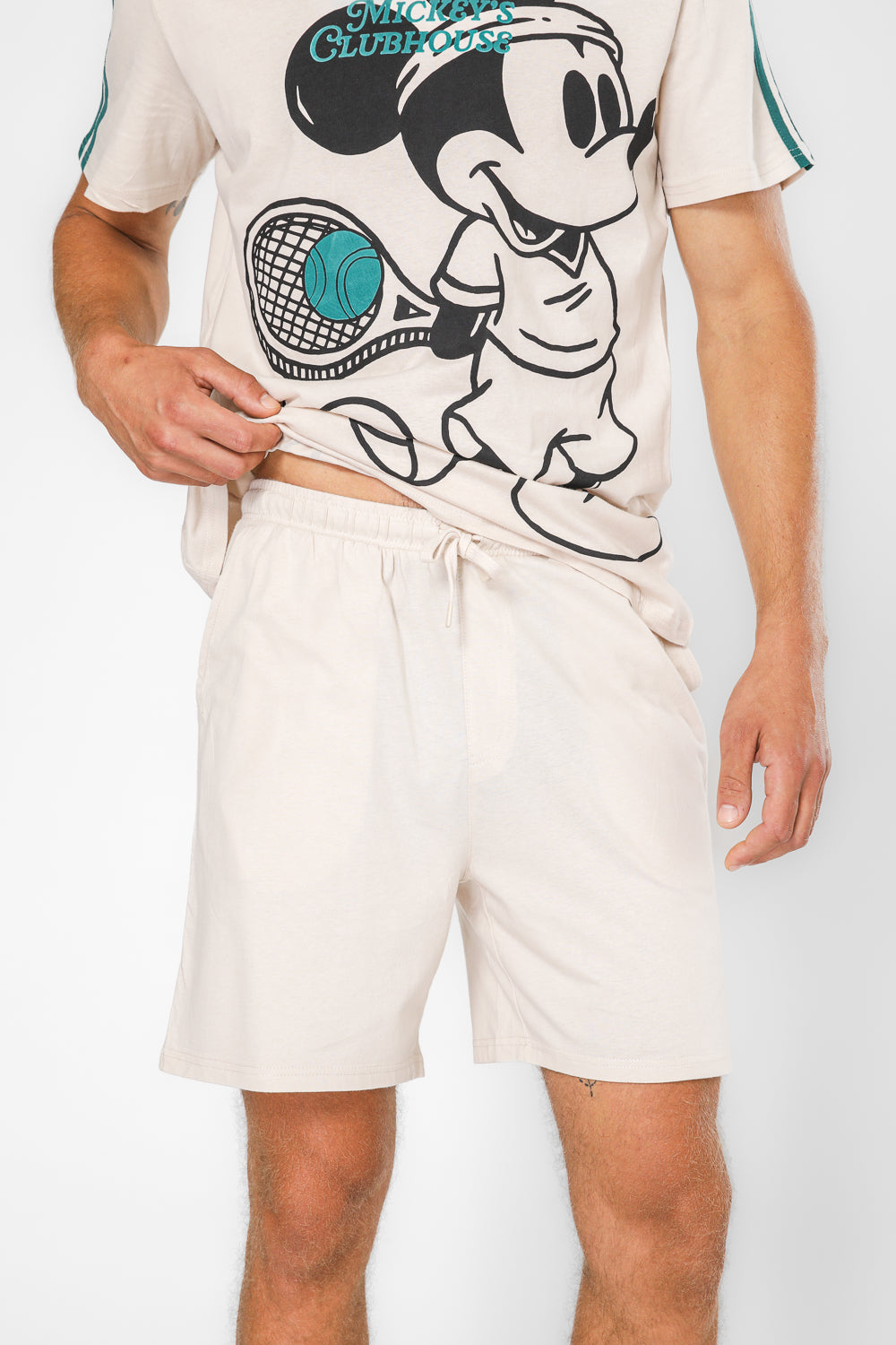 סט פיג’מה קצרה MICKEY לגברים