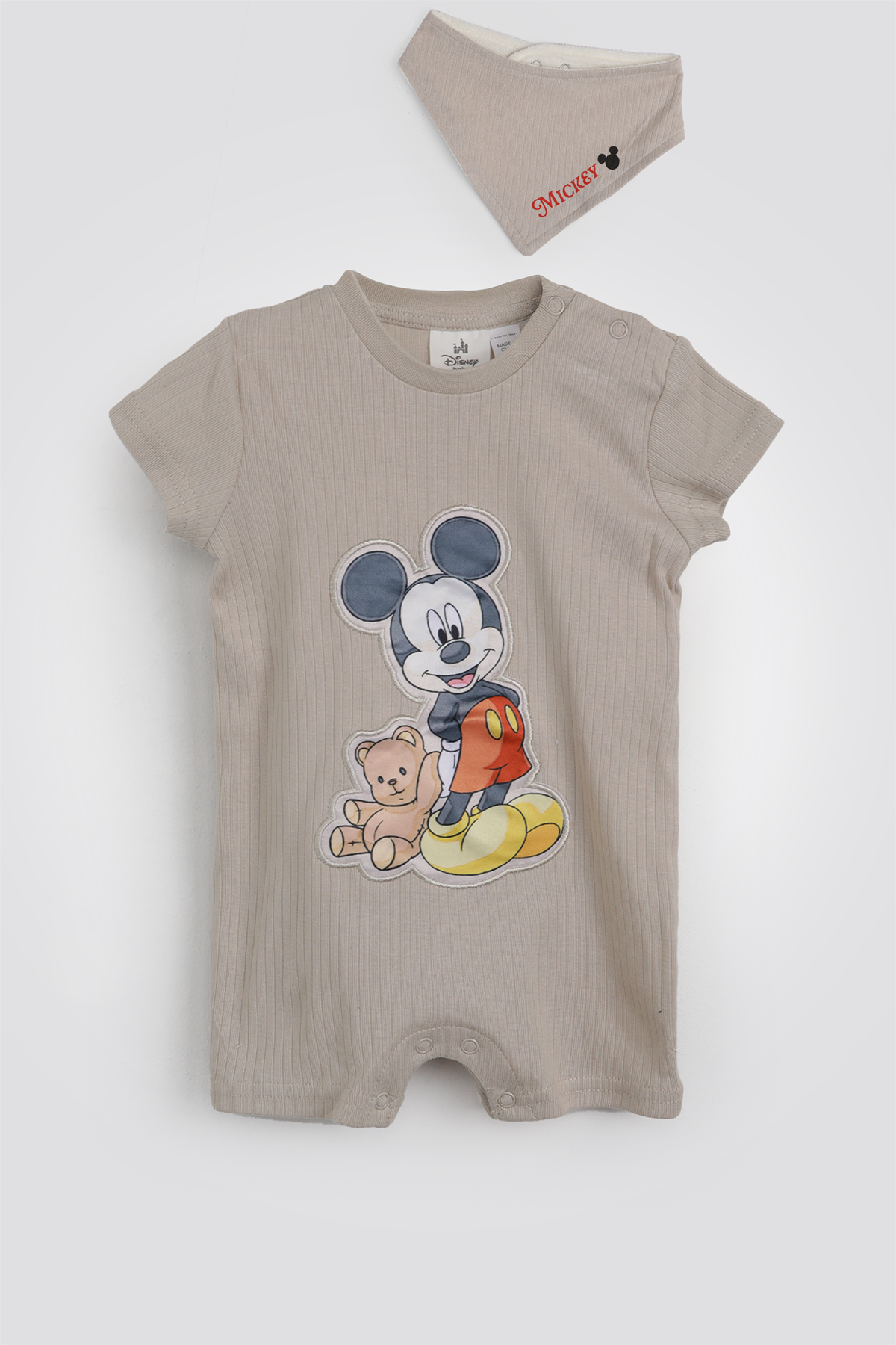 אוברול קצר עם סינר MICKEY