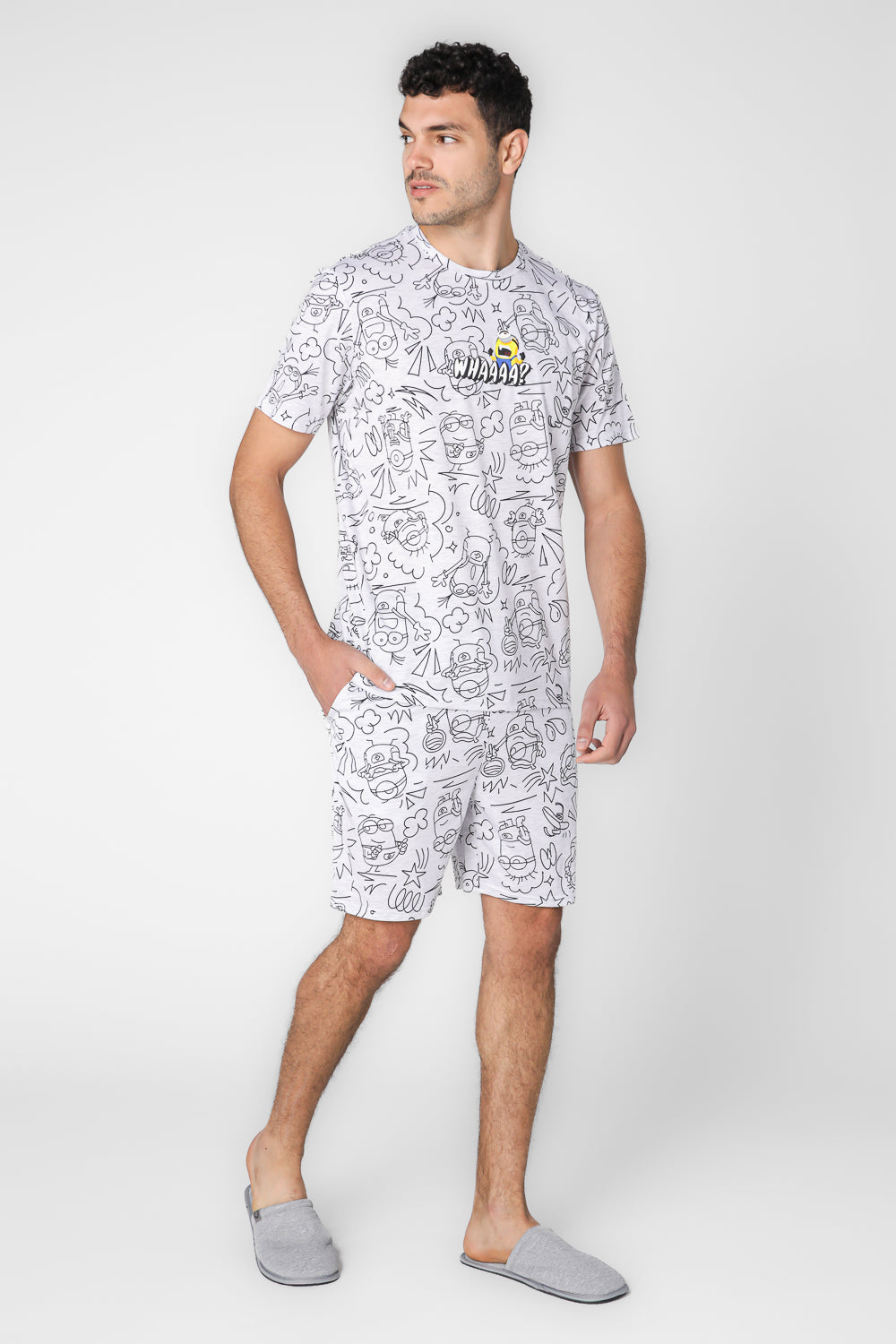 סט פיג’מה קצרה יוניסקס MINIONS