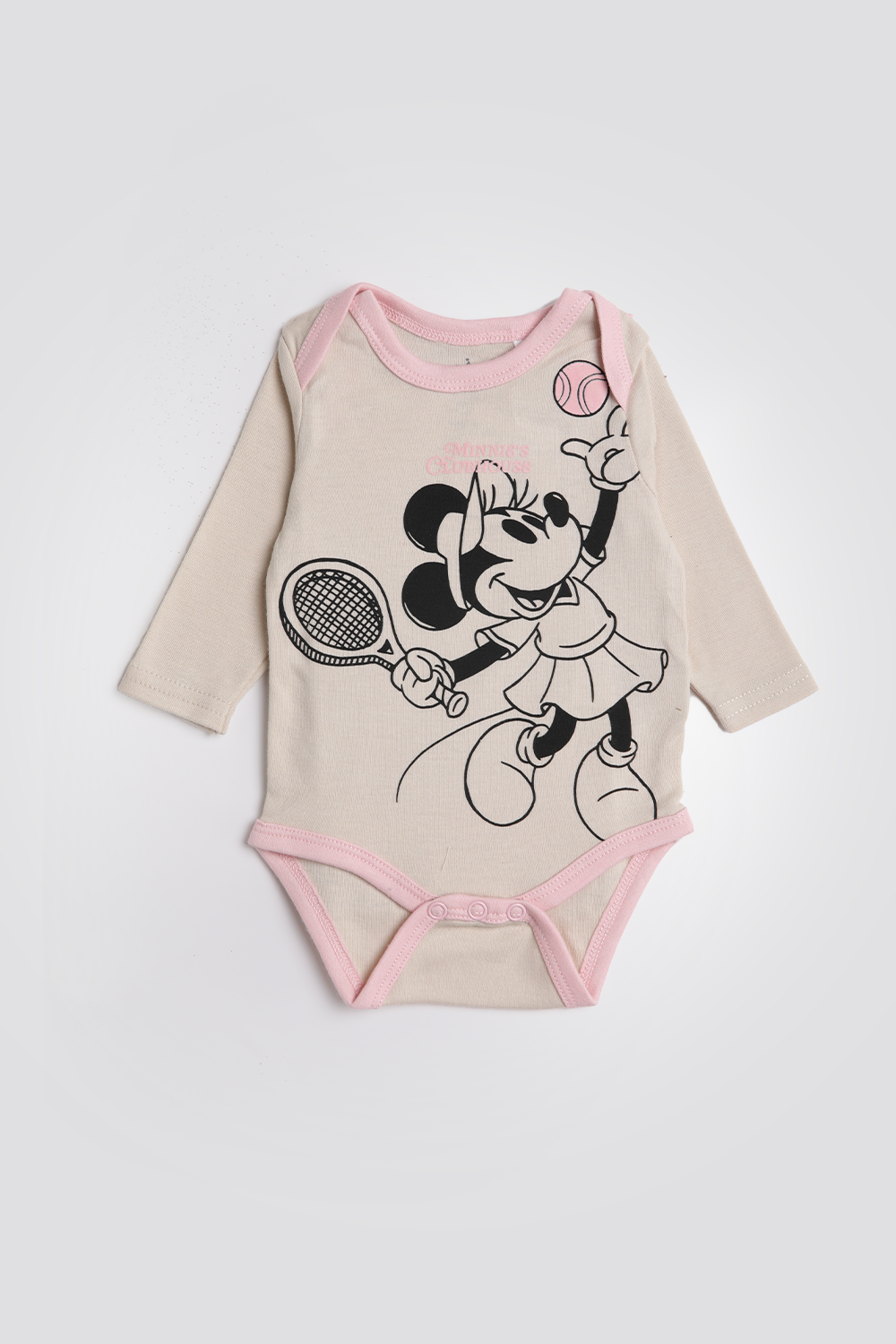 סט פיג’מה ארוכה דקה ניו בורן MINNIE