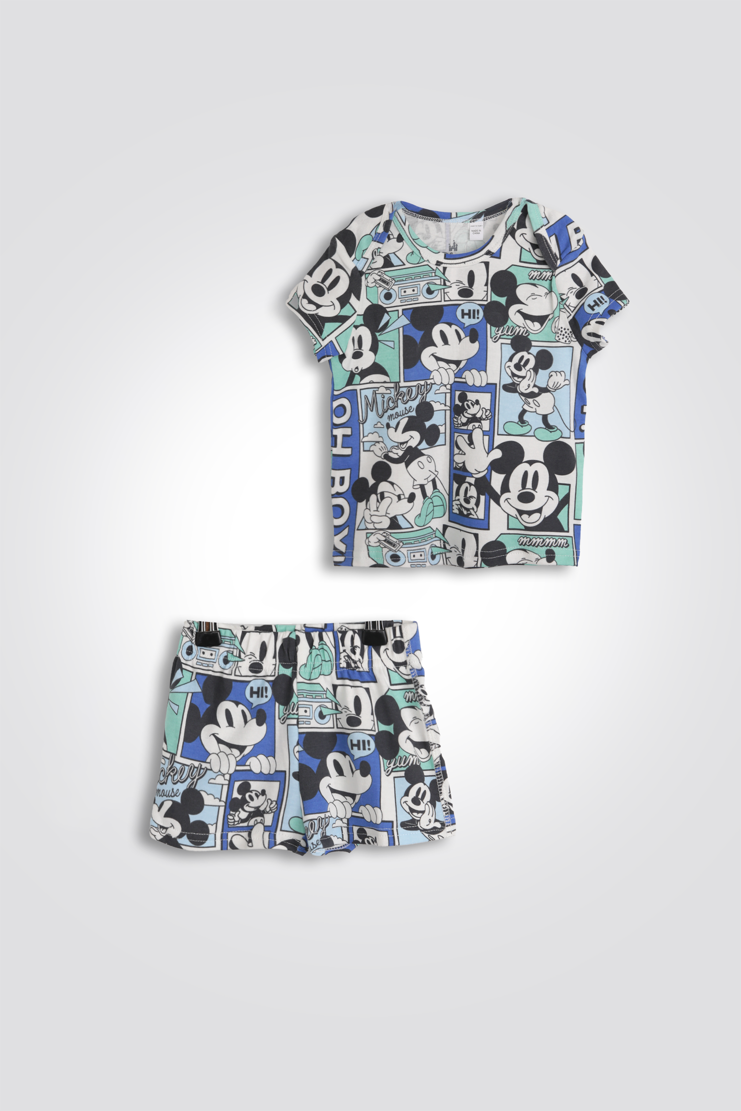 סט פיג’מה קצרה MICKEY
