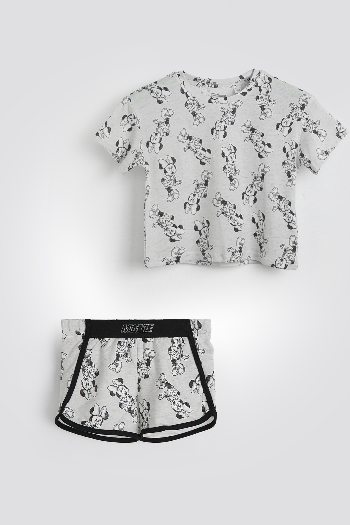 סט פיג’מה קצרה MINNIE לילדות