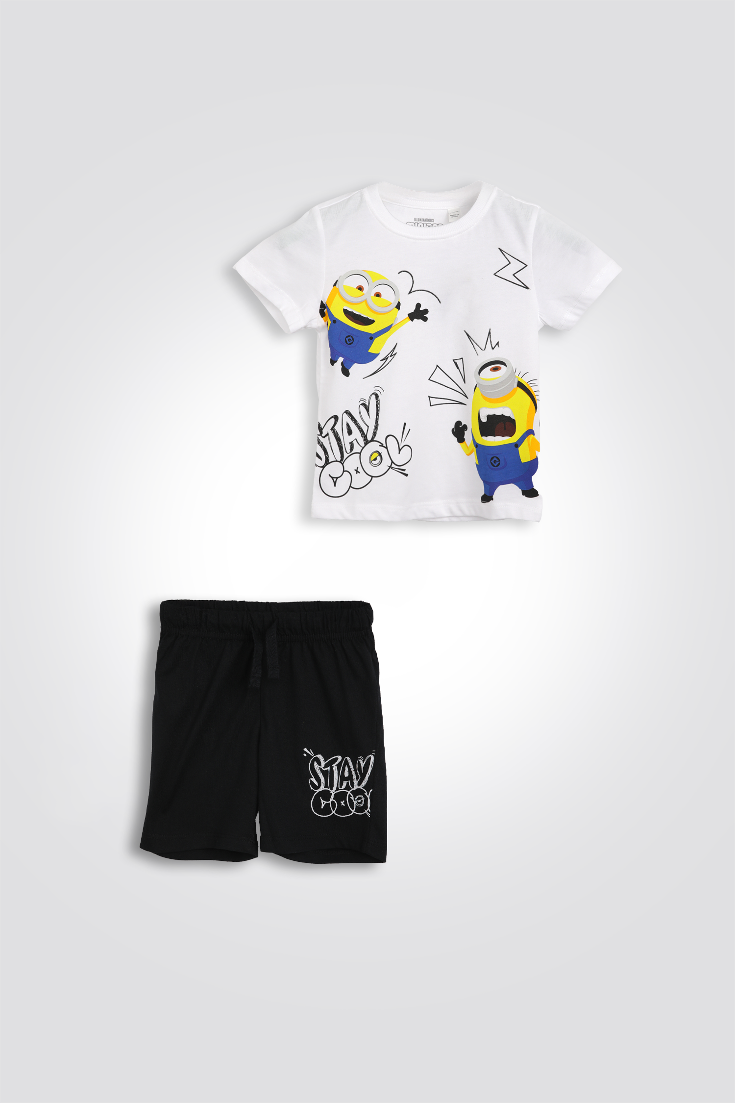 סט פיג'מה קצרה MINION לילדים