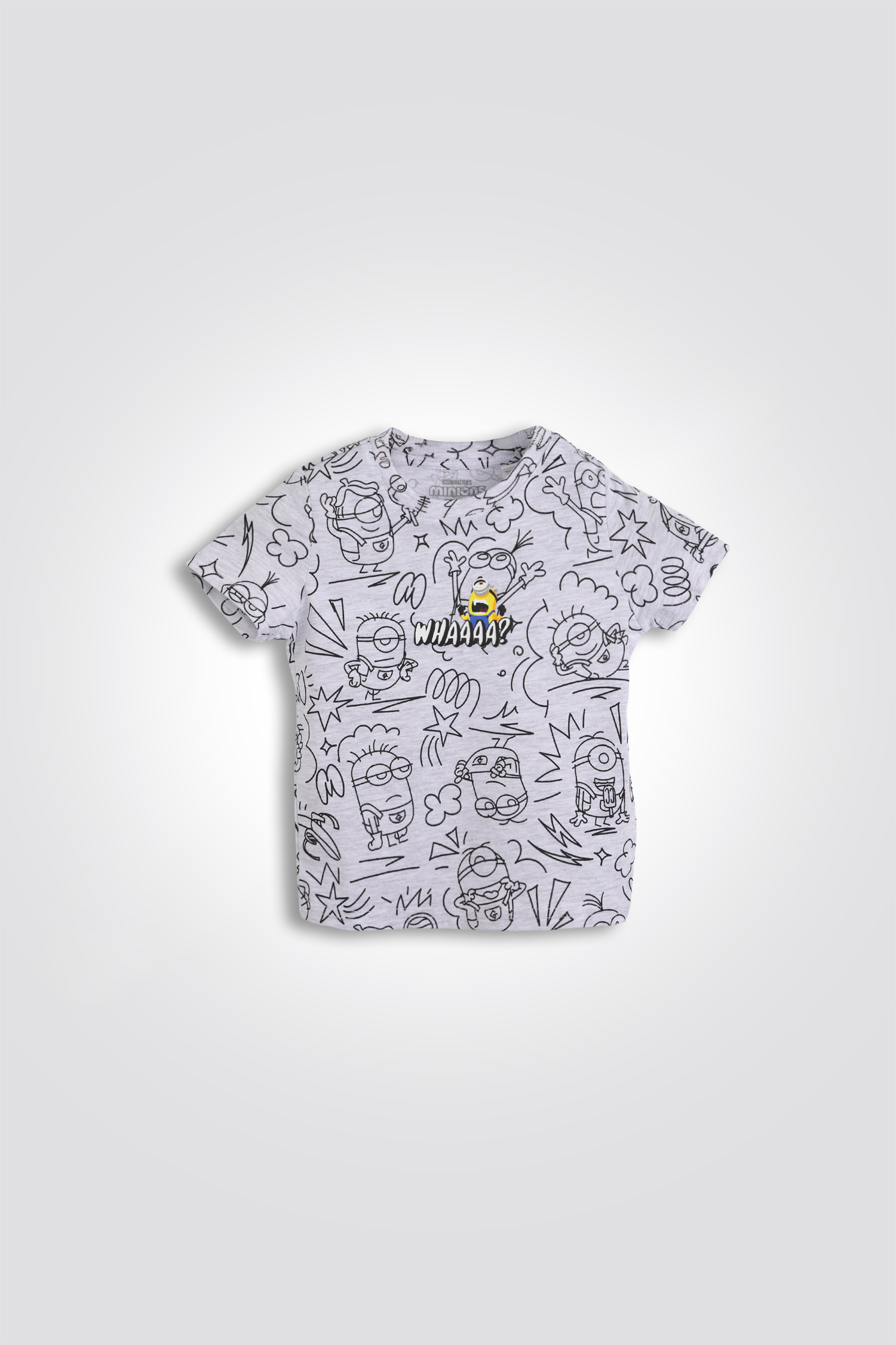 סט פיג’מה קצרה יוניסקס MINION לילדים