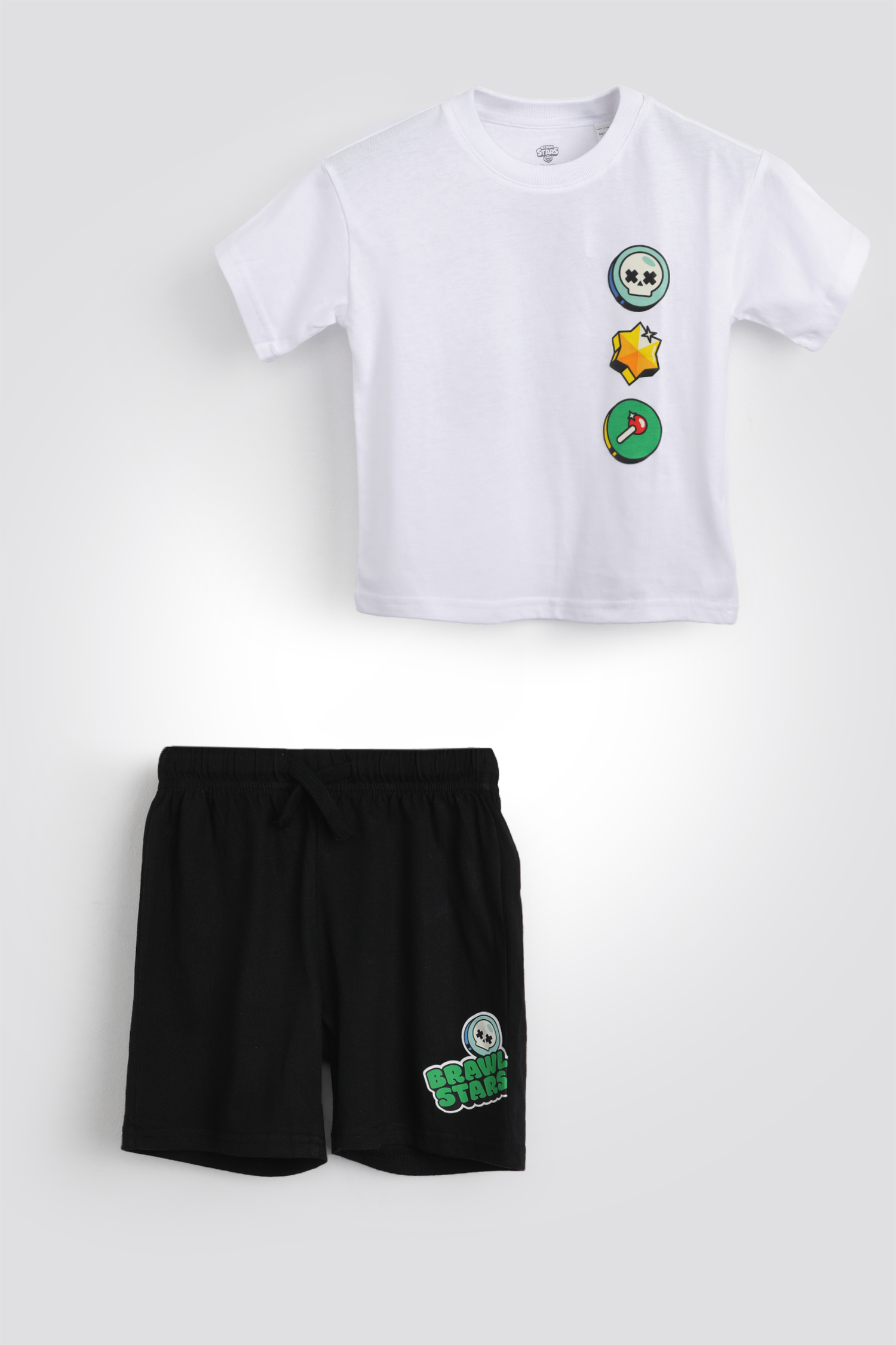 סט פיג'מה קצרה BRAWLSTARS