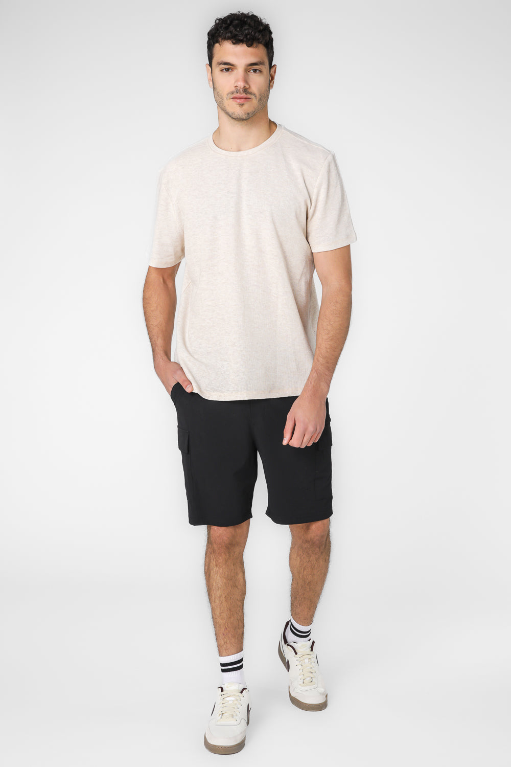 מכנסי דגמ”ח קצרים בצבע שחור