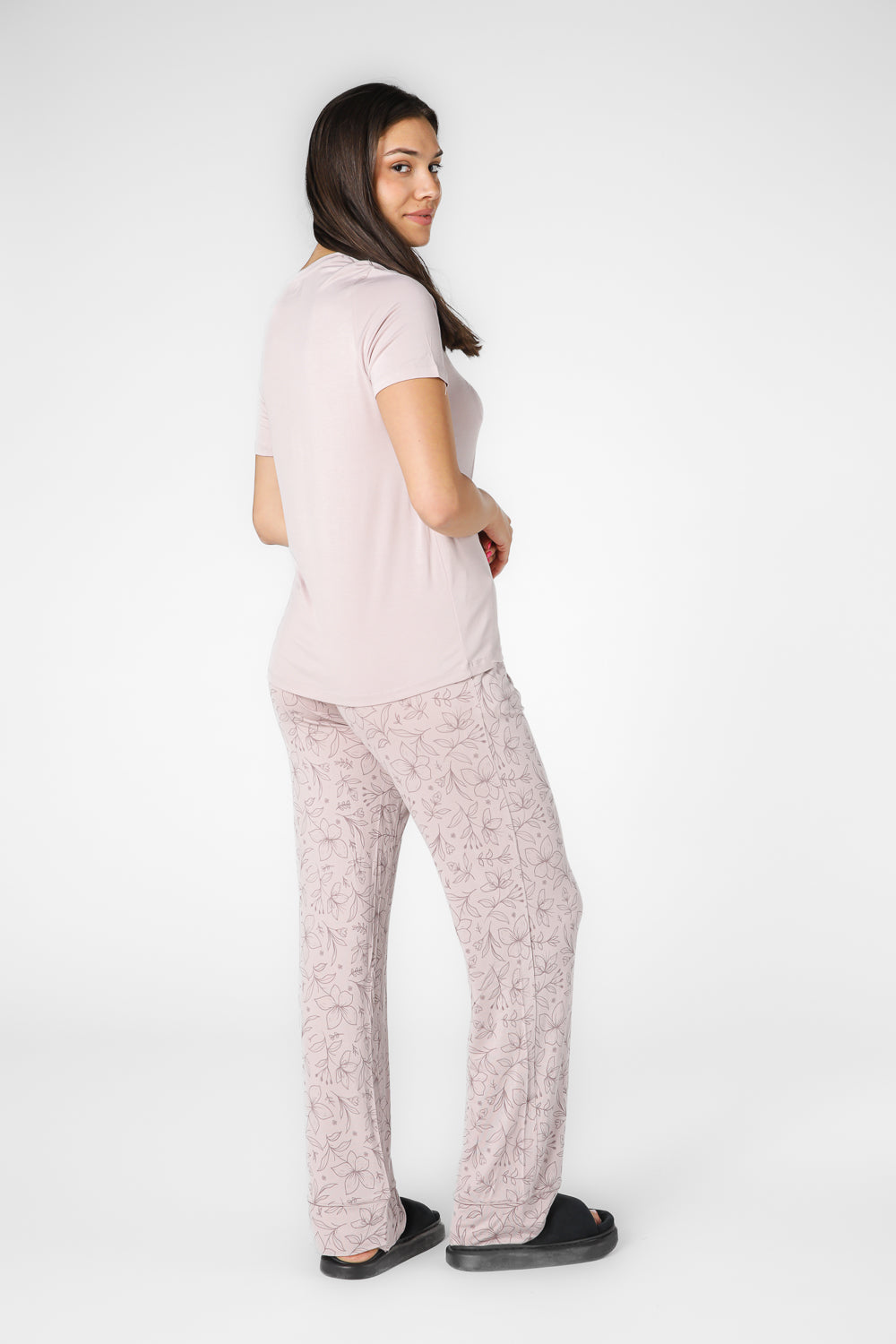 סט פיג'מת מעבר עם מכנסיים ארוכים